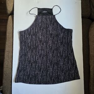 Eclipse Glittery Metallic Camisole Top Size Small